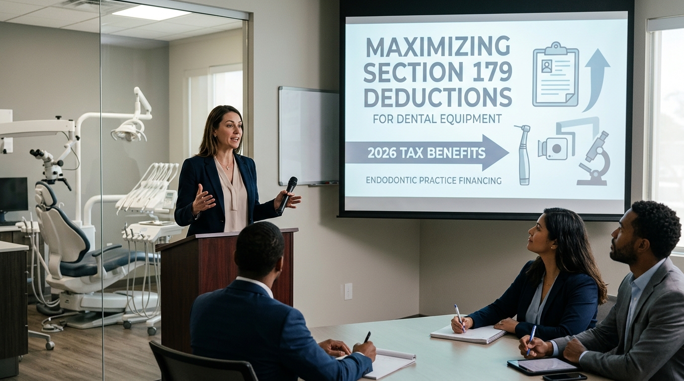 Illustration: Maximizing Section 179 Deductions for Dental Equipment in 2026